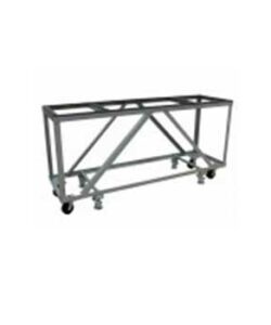 GROVES FABRICATION TABLE MOBILE, CASTERS