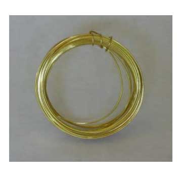 BRASS WIRE 1/8 inch THICK, 51 LB. Roll