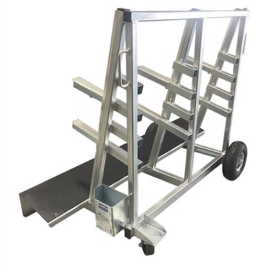 Weha Shop Cart Universal Stone Buggy Install Cart - L55″X W28″X H42″ Load Width: 9″ - Image 3