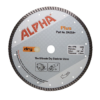ALPHA PROFESSIONAL TOOLS 12" DIAMOND BLADE 1" - 20MM ARBOR WET/DRY CUT
