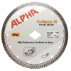ALPHA PROFESSIONAL TOOLS ECLIPSE II BLADES DIAMETER ARBOR SIZE: 7/8" - 5/8" - DIAMOND BORE MAXIMUM RPM'S: 10,100