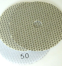 Italian Craftsman 4" Electroplated Honing Flexible Disc