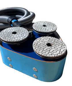 Alternative view of TENAX Stone Ray 3 Head Surface Grinder and Polishing Machine