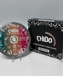 Alternative view of Tenax 6" Chido Drop Segment Turbo Blade